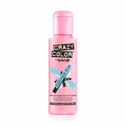 CRAZY COLOR Bubblegum Blue 100 ml, Bleu, Bubblegum Blue, Unisexe, 100 ml, Tous types de cheveux, Bouteille
