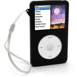 Étui - IGADGITZ - iPod Classic - Silicone Noir - Protection - Durable - Lavable