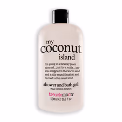 Treaclemoon My Coconut Island, Gel douche, 500 ml, Adultes, Femmes, Corps, Noix de coco