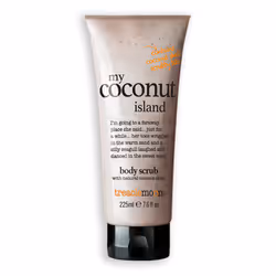 Treaclemoon My Coconut Island, Gommage corporel, Femmes, Universel, Gommage, Lissage, Adoucissant, Tube, Parabène, Silicone