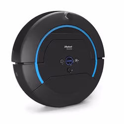 iRobot Scooba 450 robot aspirateur Sans sac Noir, Bleu