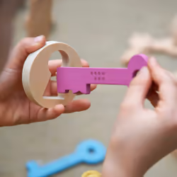 Tickit Clés en bois arc-en-ciel - Vue supplémentaire 13