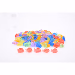 Tickit Poisson De Couleur Translucide - Pk120