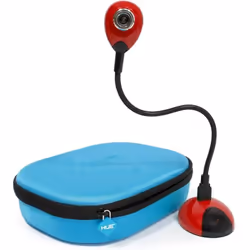 Caméra USB - HUE - HD - Rouge - 720p - Visualiseur Portable