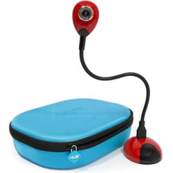 Caméra USB - HUE - HD - Rouge - 720p - Visualiseur Portable