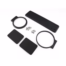 XSPC DDC Photon Bracket Set, Kit de montage, Noir, Top bracket Bottom bracket Back plate Foam pads Screw set