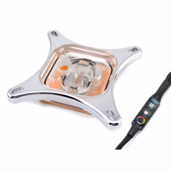 XSPC 5060175588999, Bloc d'eau, Argent, LGA 1150 (Emplacement H3), LGA 1151 (Emplacement H4), LGA 1155 (Socket H2), LGA 1156 ...