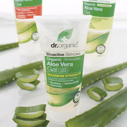 Dr Organic Aloe Vera Gel 200 ml Gel douche Unisexe Corps