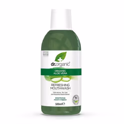Dr Organic Aloe Vera, 500 ml, Bouteille, Aloe barbadensis leaf juice, Aqua, Sorbitol, Polysorbate 20, Glycerin, Cetraria isla ...