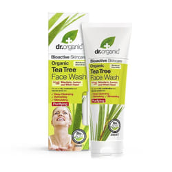 Dr Organic Tea Tree Crème nettoyante Femmes 200 ml