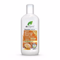 Dr Organic Moroccan Argan Oil, Femmes, Lissage, Adoucissant, 265 ml, Bouteille, Aqua, Aloe barbadensis leaf juice, Cetearyl a ...