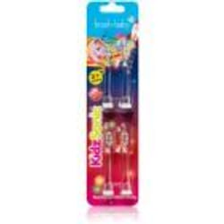 BrushBaby 5060178102161 tête de brosses 4 pièce(s) Transparent, Blanc