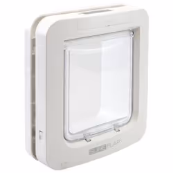 SureFlap SUR101, Blanc, Chatière, Plastique, Chat, Batterie, 281 mm