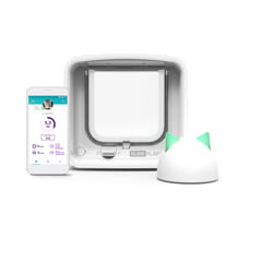 SureFlap SFIDSCFWTB1 chatière pour chiens et chats