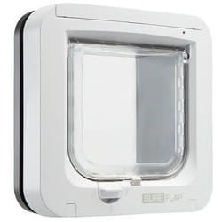 SUREFLAP Chatière à Puce électronique (blanc/gris)
