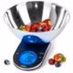 Duronic KS5000 Balance de Cuisine  Capacité de 5kg  Bol Inclus  Large écran rétroéclairé  Fonction d’ajout de Poids  Précisio ...