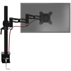 Support écran PC - DURONIC - DM351X3 - Hauteur ajustable - VESA 75/100 - Noir