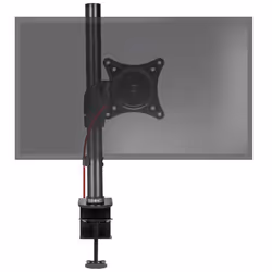 Support écran PC pour bureau à pince - Duronic - DM451X1 - Poids 13.8 kg - Hauteur réglable - Couleur Noir