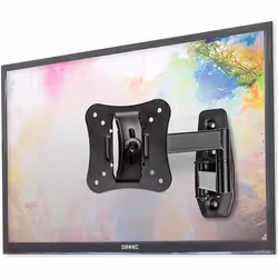 Duronic TVB0920 Support mural inclinable pour écran de télévision avec bras extenseur - 13 à 30 pouces / 33 à 71 cm - VESA 10 ...