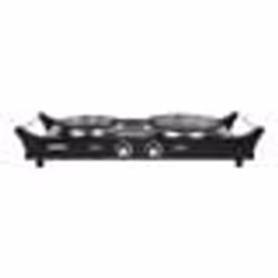 Duronic HP2BK Table de cuisson avec plaques en fonte dacier en inox et poignées intégrées (1500W et 1000W)