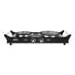 Duronic HP2BK Table de cuisson avec plaques en fonte dacier en inox et poignées intégrées (1500W et 1000W)