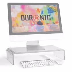 Duronic DM053 Réhausseur décran/Support pour écran dordinateur/Ordinateur Portable/écran TV (50 x 20 cm)