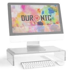 Duronic DM053 Réhausseur décran/Support pour écran dordinateur/Ordinateur Portable/écran TV (50 x 20 cm)