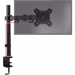 Duronic DM151X3 Support écran PC pour bureau à pince - Hauteur ajustable - Rotatif / Inclinable / Pivotable - Compatibilité