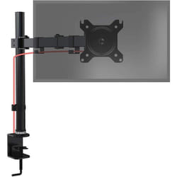 Duronic DM151X3 Support écran PC pour bureau à pince - Hauteur ajustable - Rotatif / Inclinable / Pivotable - Compatibilité