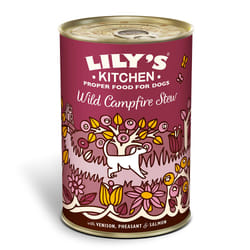 Lily's Kitchen 5060184240468 pâtée pour chien Chevreuil, Faisan, Saumon Adulte 400 g