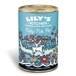 Lily's Kitchen Fishy Fish Pie with Peas Saumon, Dinde Adulte 400 g