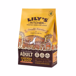 Lily's Kitchen HE589212, Universel, Carotte, Poulet, Airelle, Canard, Épinard, 7 kg