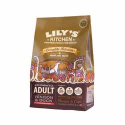 Lily's Kitchen HE589209, Pomme, Mûre, Carotte, Airelle, Canard, Pomme de terre, Saumon, Gibier, 2,5 kg