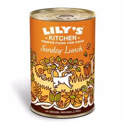 Lily's Kitchen Sunday Lunch, Adulte, Poulet, 400 g