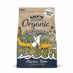 Lily's Kitchen Organic Chicken & Vegetable Dry Food, Adulte, Poulet, 7 kg