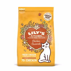 Lily's Kitchen Chicken Casserole Dry Food, Adulte, Poulet, Pomme de terre, 800 g, Sans grain