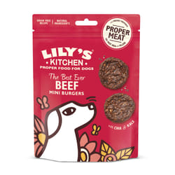 Lily's Kitchen The Best Ever Beef Mini Burgers Chien Friandise Bœuf 70 g
