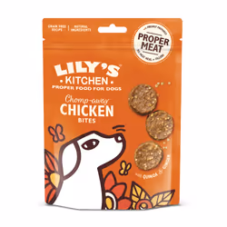 Lily's Kitchen Chomp-Away Chicken Bites, Friandise, Chien, Universel, Poulet, 70 g