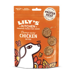Lily's Kitchen Chomp-Away Chicken Bites Chien Friandise Poulet 70 g