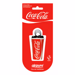 AirPure 3D Fountain Cup, Rafraîchisseur d'air suspendu, Support, Rouge, Blanc, Coca-Cola Original
