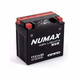 Description générale La batterie YTX14-BS est une batterie de haute performance conçue pour les véhicules nécessitant une ten ...