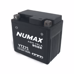 Description générale La batterie YTZ7S de la marque Numax est conçue pour offrir des performances fiables dans divers équipem ...