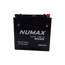 Type:MB12V16CLB / YB16CLB SLA Tension:12V Capacité:19Ah Technologie:AGM Scellé usine Dimensions:175x100x175mm Polarité:Plus à ...