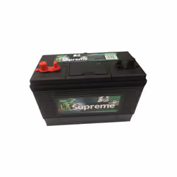 Batterie spécifique pour applications marines, camping-cars permettant le démarrage et la petite servitude . Tension : 12V Ca ...