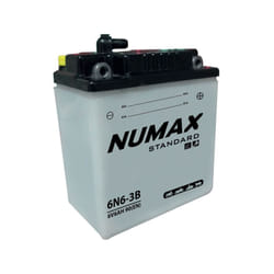Batterie moto Numax Standard 6N6-3B 6V 6Ah 40A