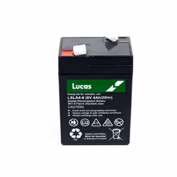 TECHNOLOGIE : VRLA TENSION : 6V CAPACITÉ : 4Ah DIMENSIONS :70x47x106mm" Type LSLA4-6 Tension 6V Technologie VRLA Capacité 4Ah ...