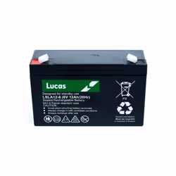 TECHNOLOGIE : VRLA TENSION : 6V CAPACITÉ : 12Ah DIMENSIONS :151x50x98mm" Type LSLA12-6 Tension 6V Technologie VRLA Capacité 1 ...
