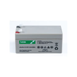 Batterie Plomb Etanche Stationnaire Lucas vrla agm LSLA3.2-12 12V 3.2Ah.