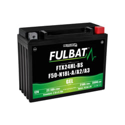 Batterie moto Fulbat gel FTX24HL-BS / F50-N18L-A/A2/A3 gel sla - 12V 21AH 350A - 550982