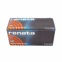 Renata 319 Lot de 10 piles bouton pour montre